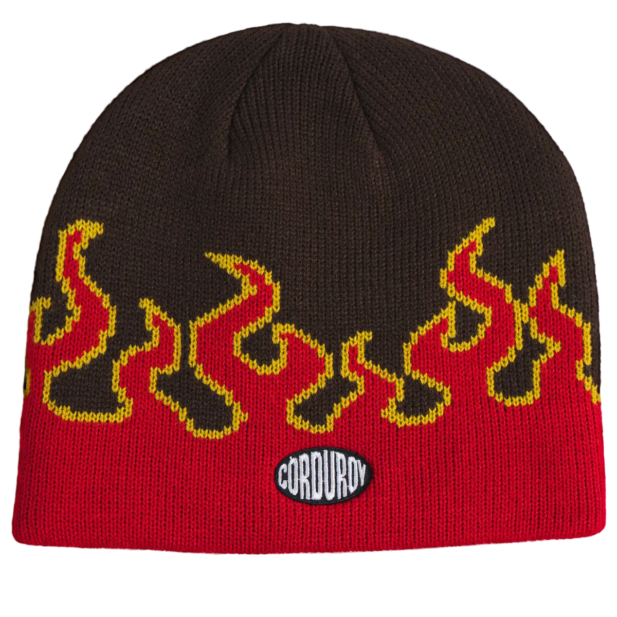 CORDUROY BEANIE LIL BURN SKULLY CHOCOLATE
