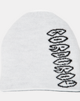 CORDUROY COBWEB REVERSIBLE SKULLY BLACK