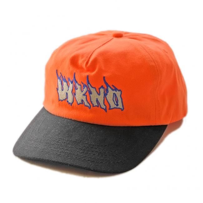 WKND HOT FIRE 5 PANEL CAP ORANGE/BLACK