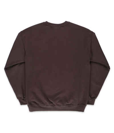 THRASHER INFERNO CREWNECK DARK CHOCOLATE - The Drive Skateshop