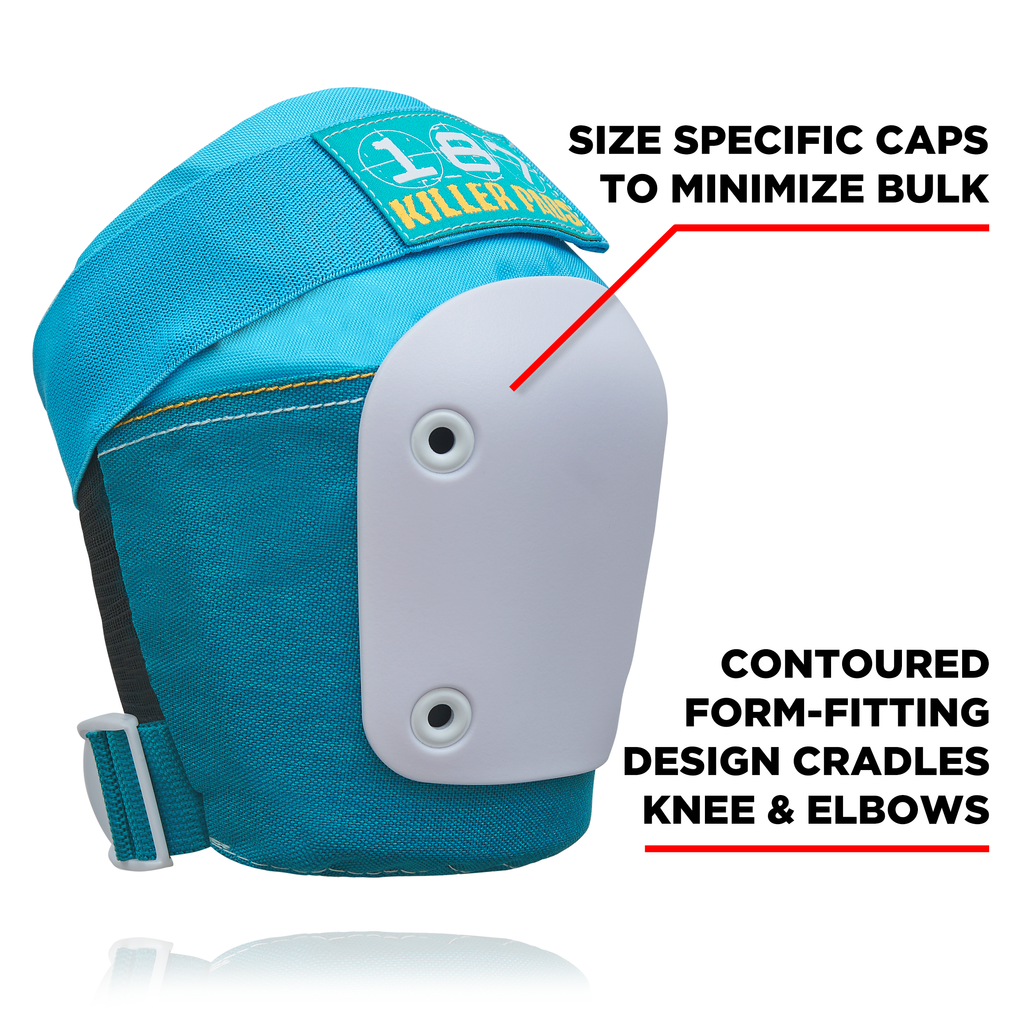 187 KILLER PADS SIX PACK TEAL (PRE-K/JUNIOR)