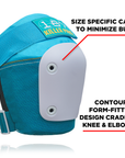 187 KILLER PADS SIX PACK TEAL (PRE-K/JUNIOR)