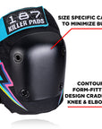 187 KILLER PADS JUNIOR SIX PACK ELECTRIC BOLT - The Drive Skateboard Shop
