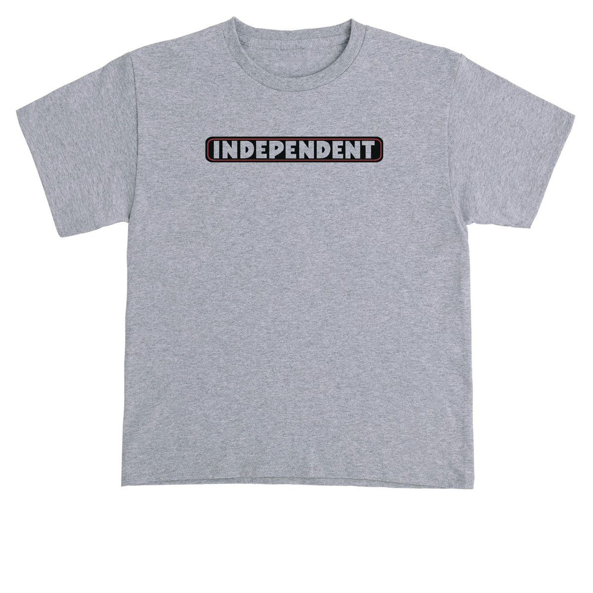 INDEPENDENT YOUTH TEE BAR LOGO SPORT GREY