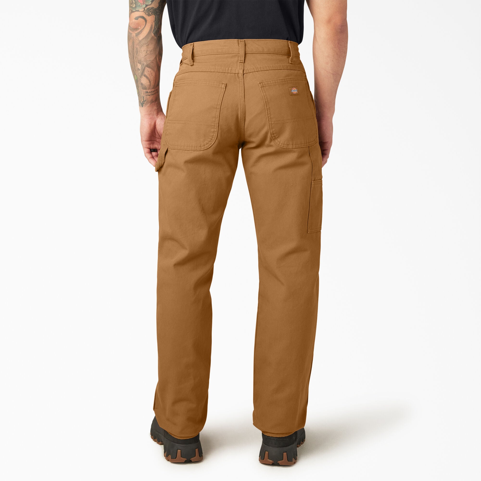 DICKIES DUCK CARPENTER JEAN RINSED BROWN