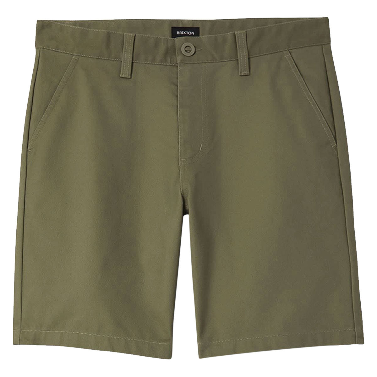 BRIXTON SANTO CHINO SHORTS OLIVE SURPLUS