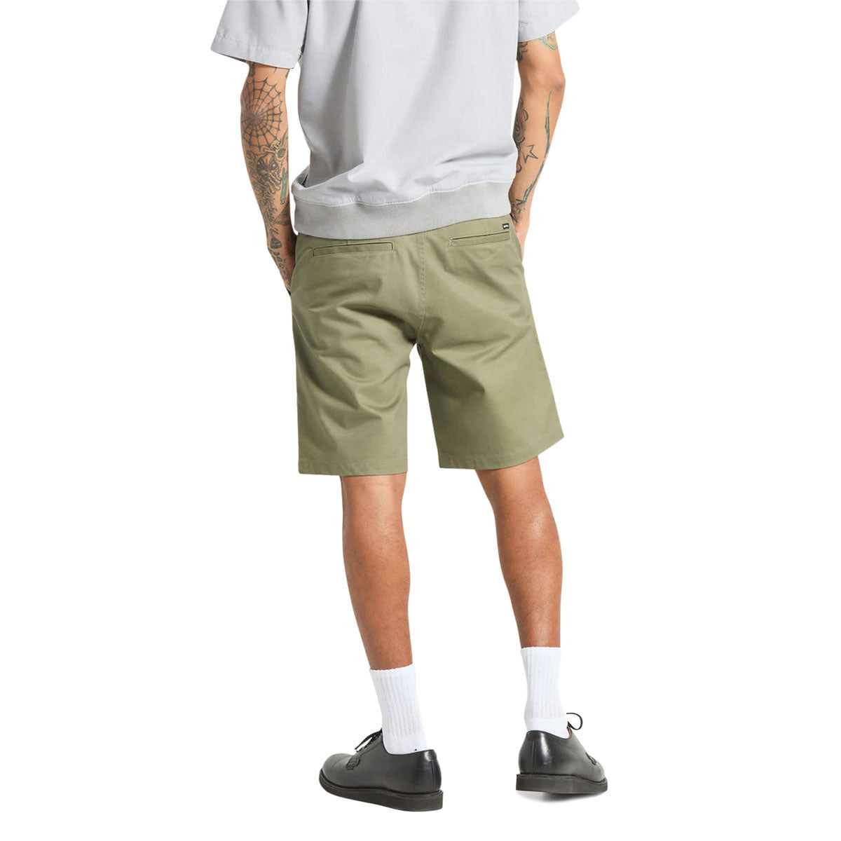 BRIXTON SANTO CHINO SHORTS OLIVE SURPLUS