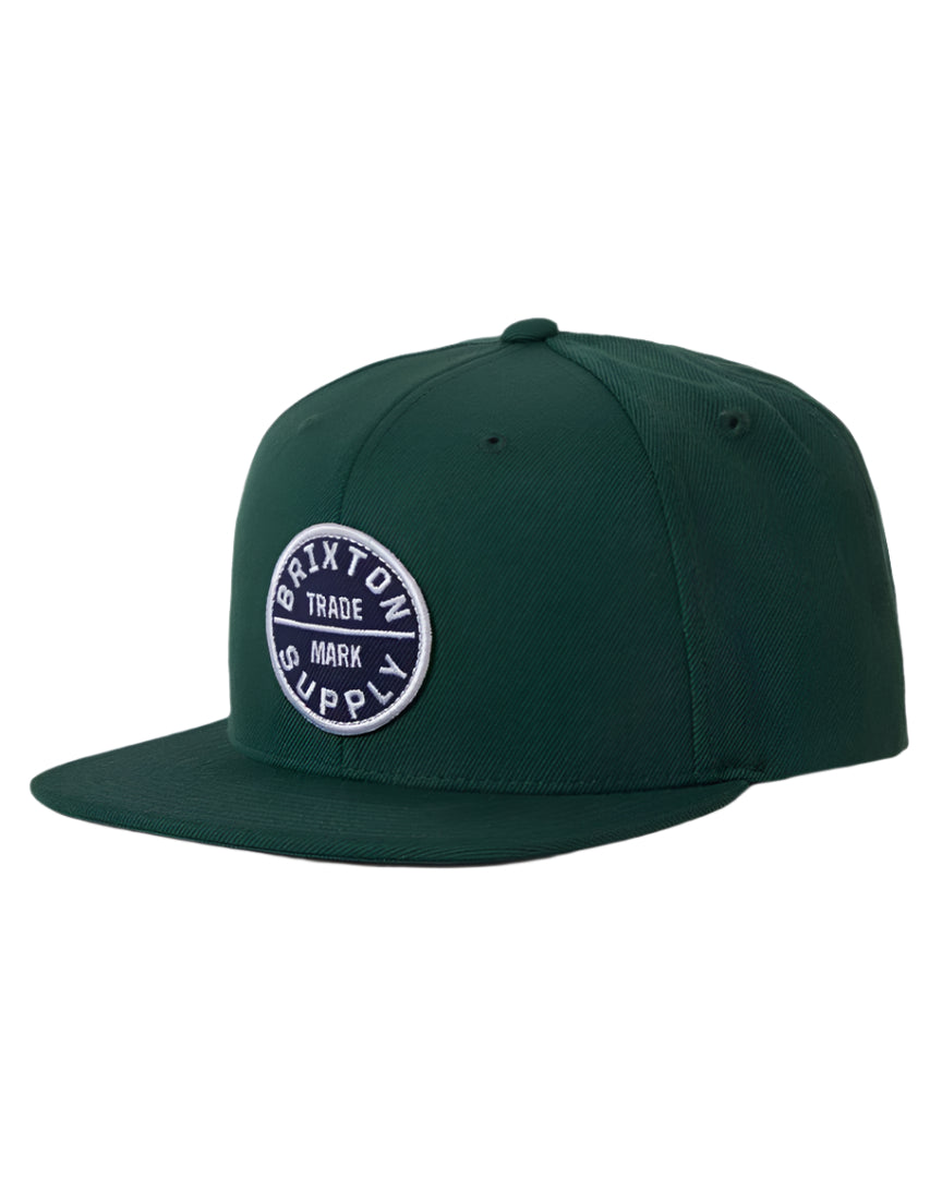 BRIXTON OATH SNAPBACK PINEWOOD/PINEWOOD