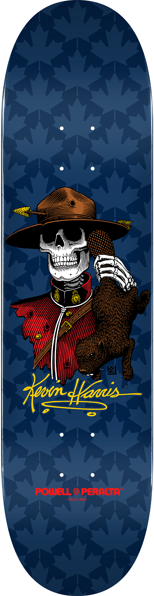 *PRE-BOOK* KEVIN HARRIS MOUNTIE DECK (8"/8.25")