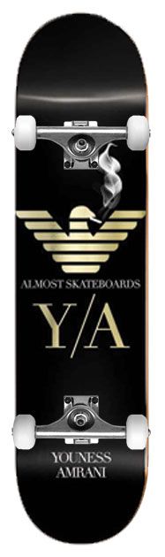 ALMOST PREMIUM COMPLETE YOUNESS LUXURY SUPER SAP (8") INCLUDES FREE SKATE TOOL!