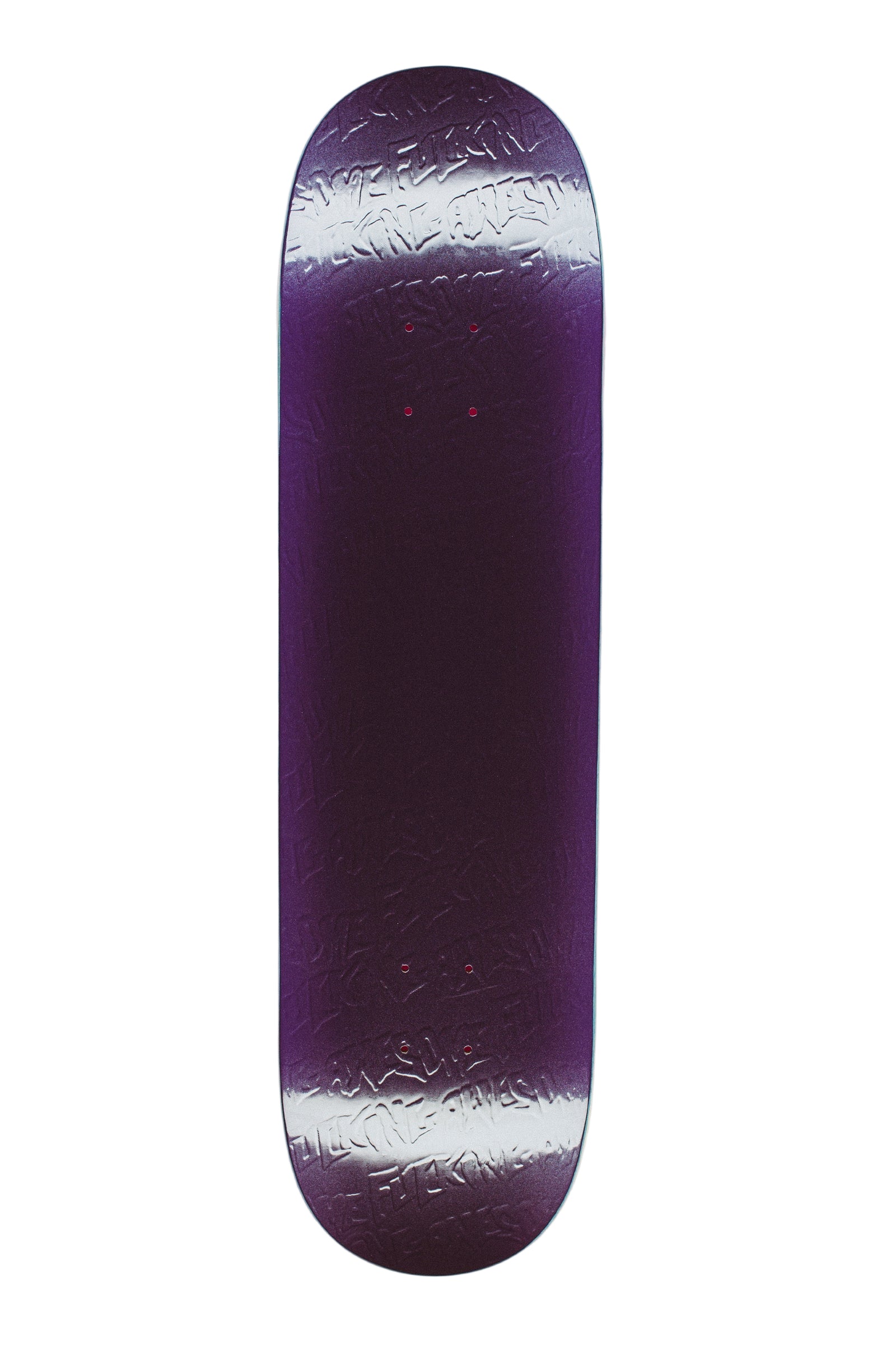 FUCKING AWESOME DECK EMBOSSED PHANTOM PURPLE SHAPE 2 (8.18&quot;)