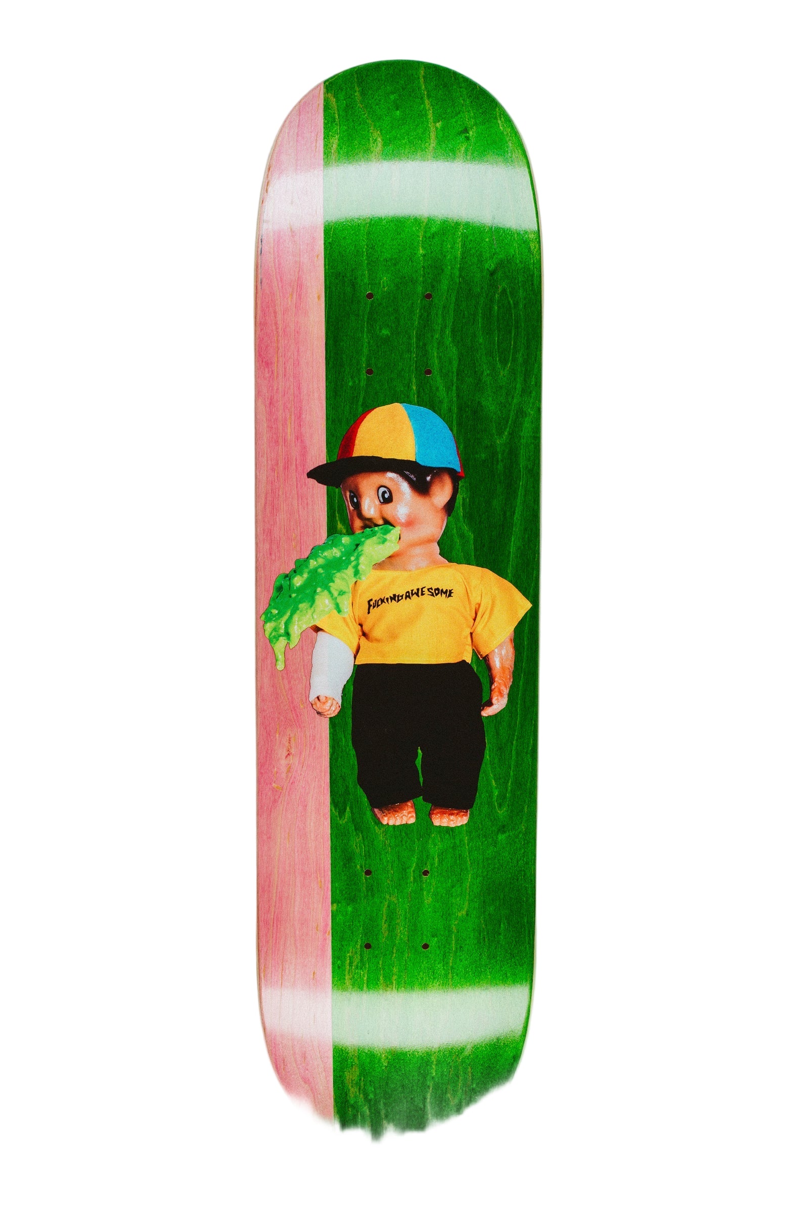 FUCKING AWESOME DECK WANTO THROW UP MAN SHAPE 2 (8.5")
