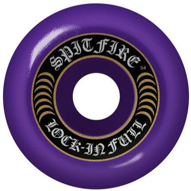 SPITFIRE WHEELS FORMULA FOUR LOCK-IN FULL PURPLE 99D (54MM")