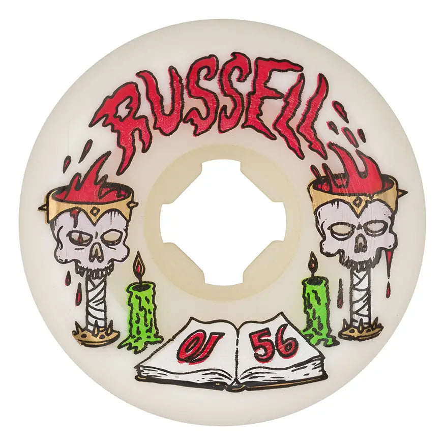 OJ WHEELS CHRIS RUSSEL GOBLET DOUBLE DURO 101A/95A (56MM) - The Drive Skateshop