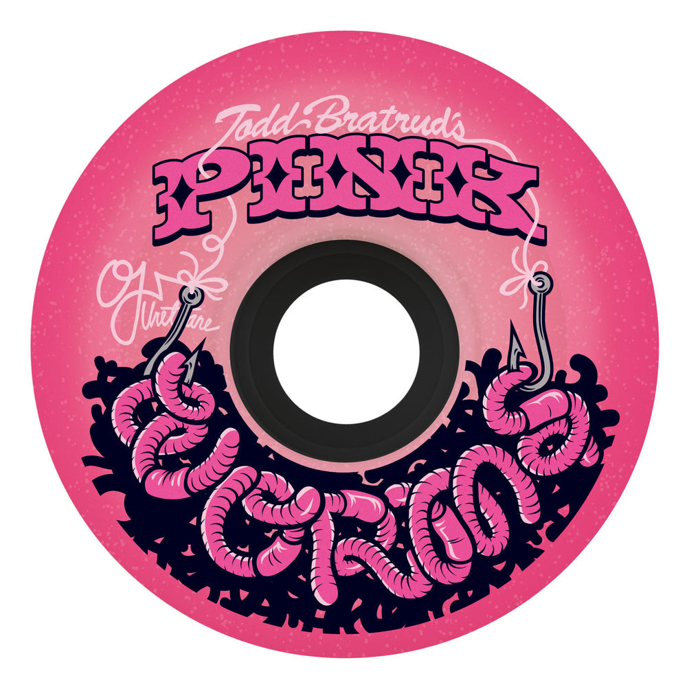 OJ WHEELS SUPER JUICE PINK WORMS 78A (60MM)