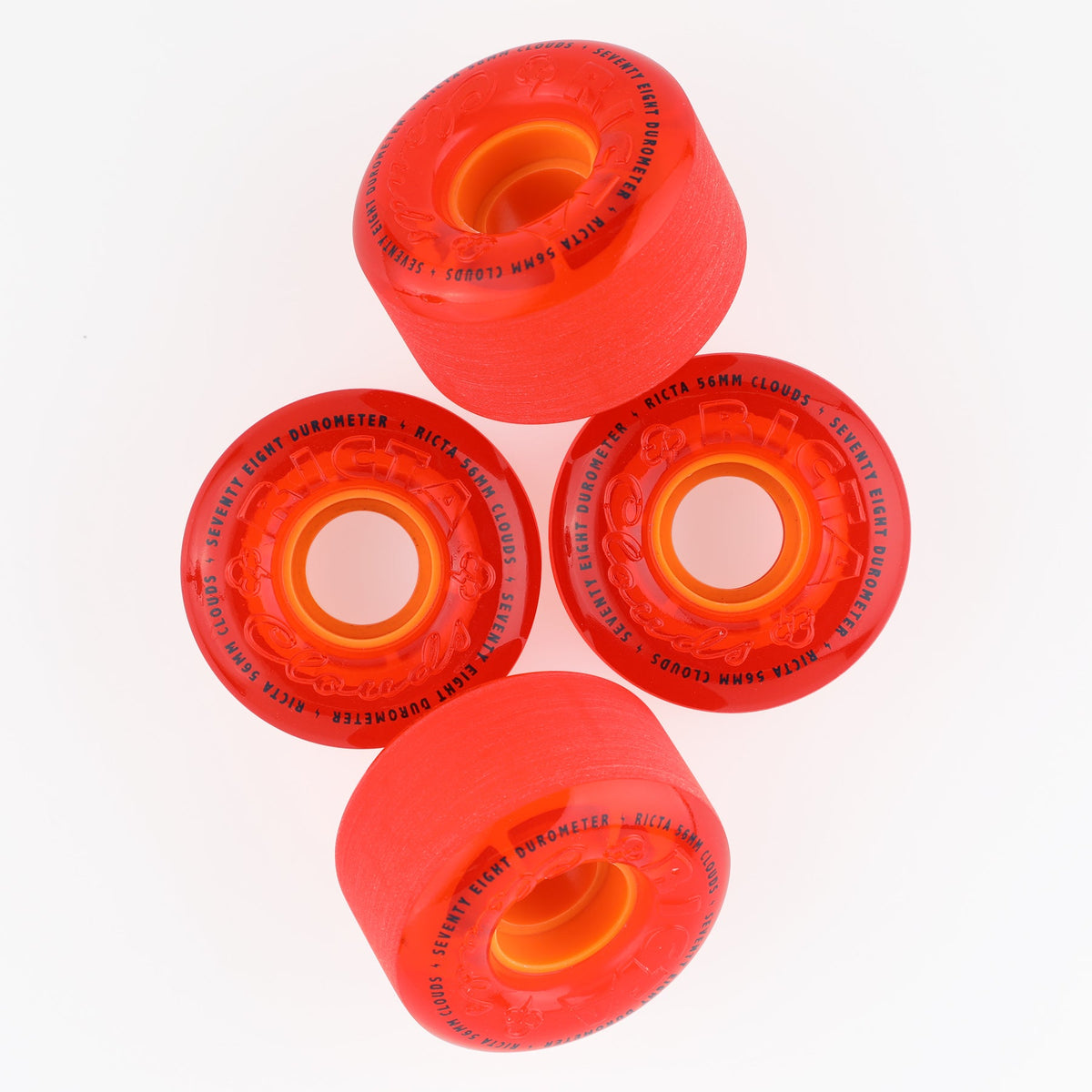 RICTA WHEELS CLOUDS PINK CITRUS 78A (56MM)