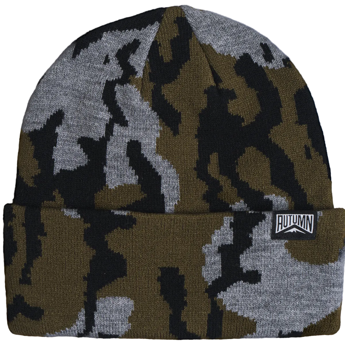AUTUMN BEANIE OLD GROWTH CAMO CEMENT