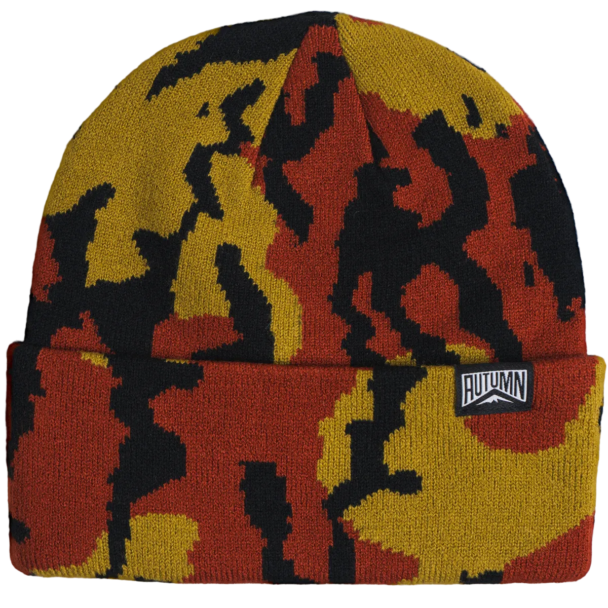 AUTUMN BEANIE OLD GROWTH CAMO DIJON