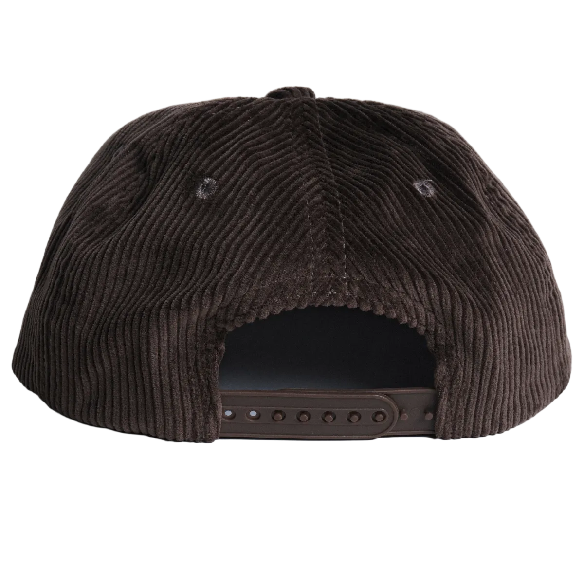 AUTUMN CORD FIVE PANEL SNAPBACK CHOCOLATE