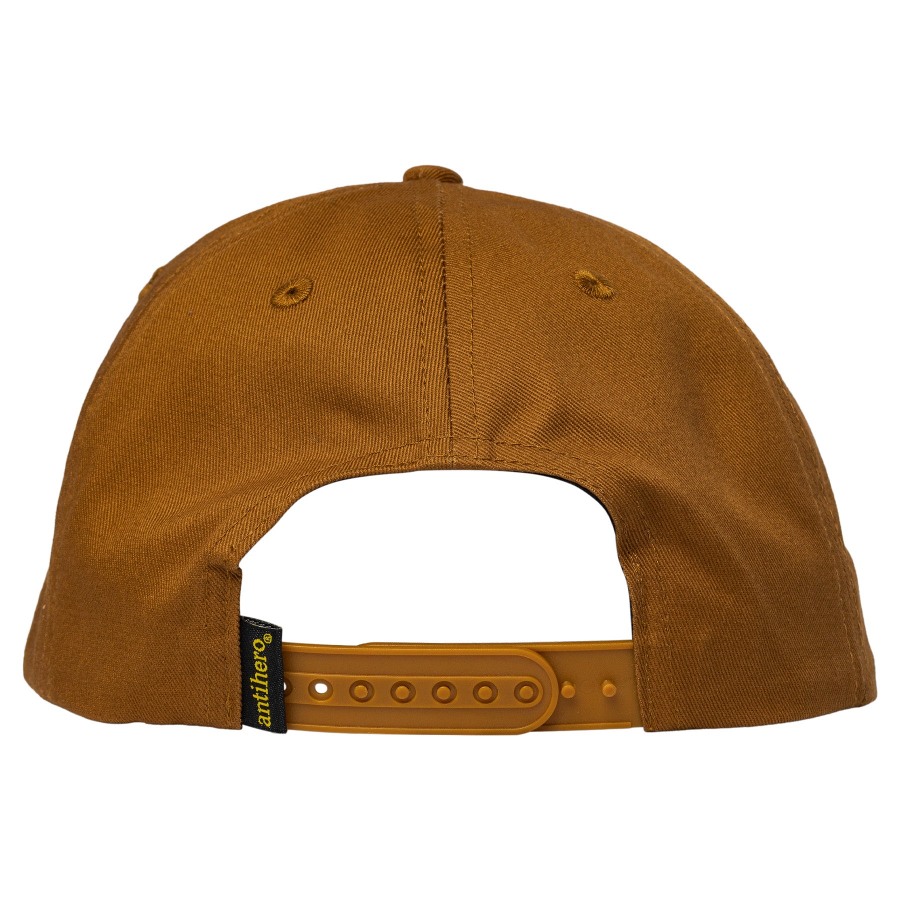ANTIHERO LIL PIGEON SNAPBACK MEDIUM BROWN/YELLOW - The Drive Skateboard Shop