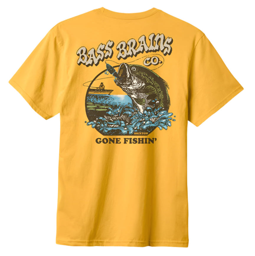 BRIXTON BASS BRAINS T-SHIRT RAY 