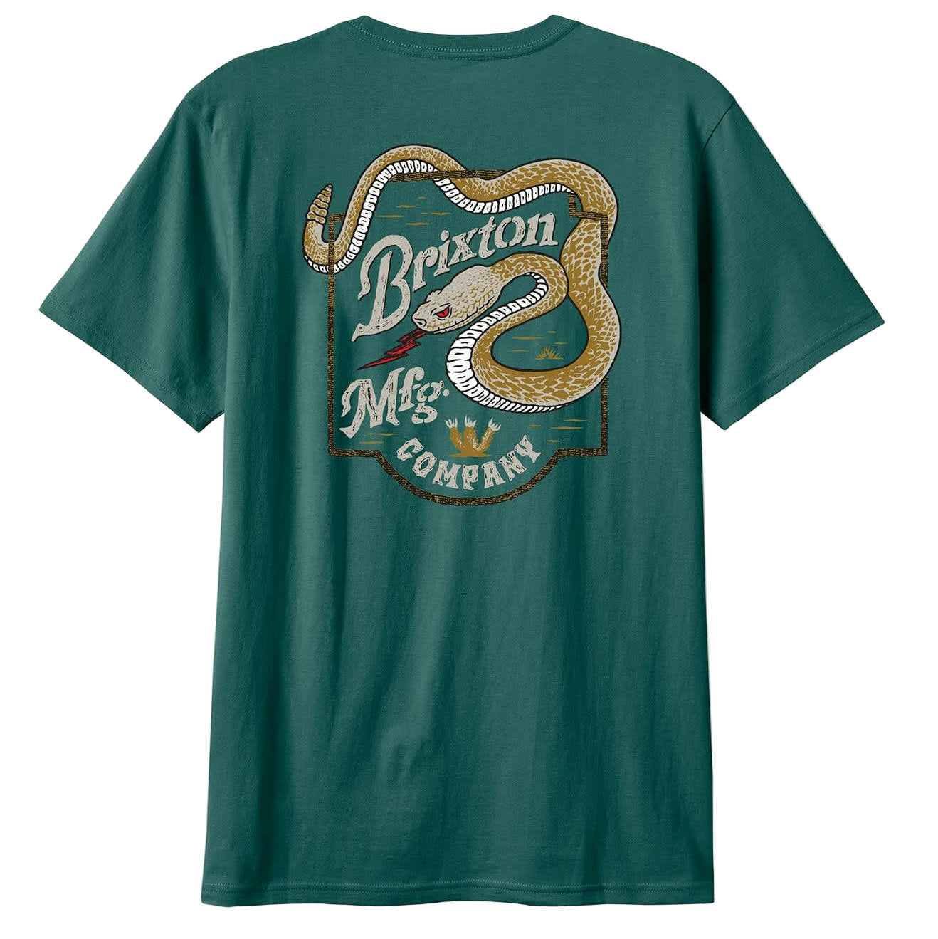 BRIXTON ROTHWELL T-SHIRT NIGHT SAGE