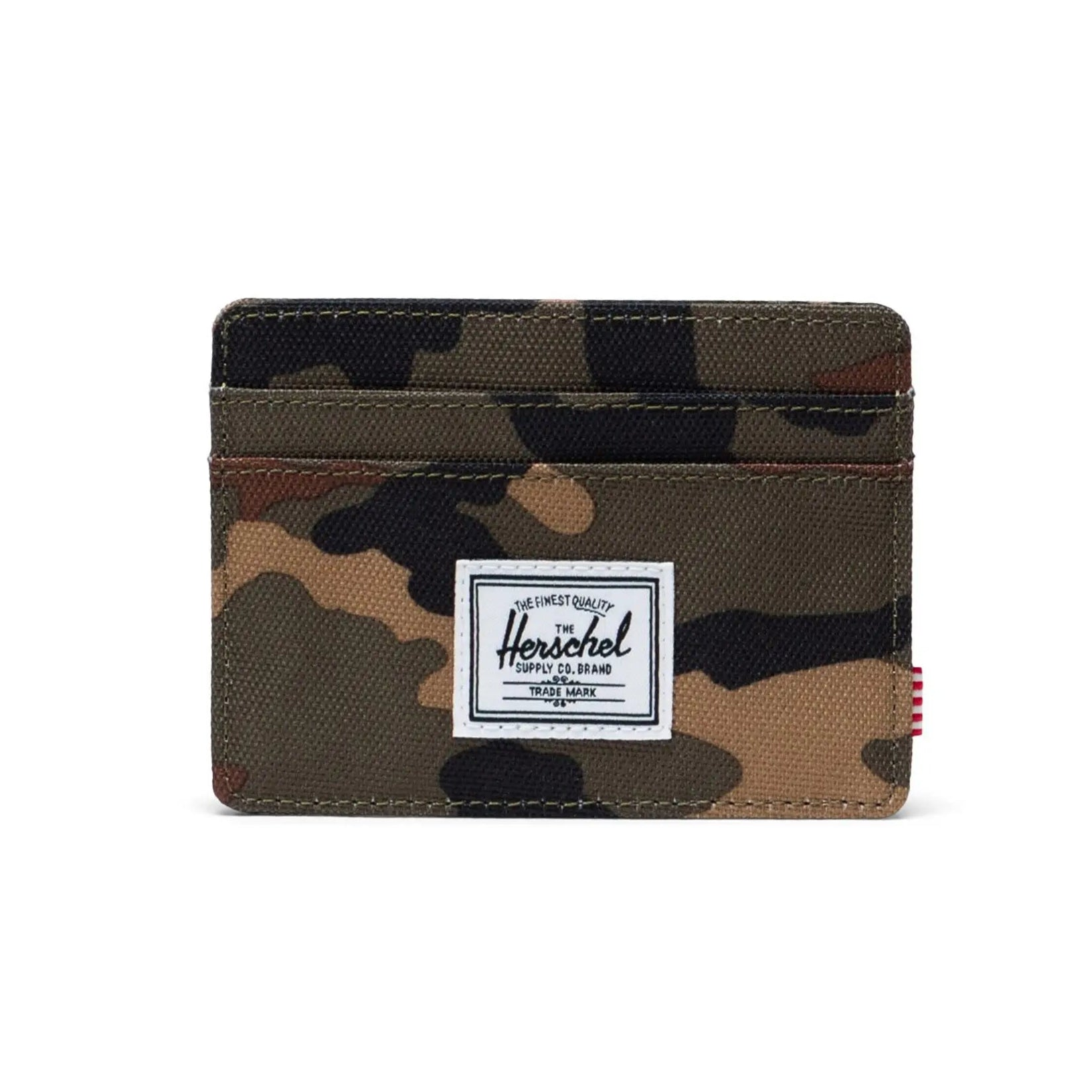 HERSCHEL CHARLIE CARDHOLDER WOODLAND CAMO - The Drive Skateboard Shop