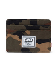 HERSCHEL CHARLIE CARDHOLDER WOODLAND CAMO - The Drive Skateboard Shop