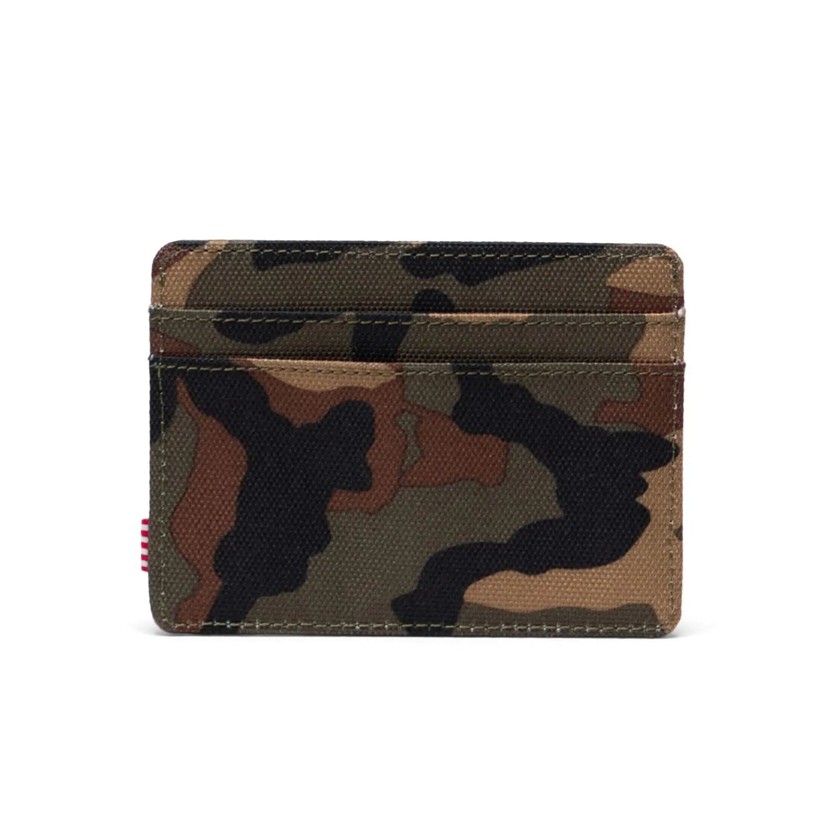 HERSCHEL CHARLIE CARDHOLDER WOODLAND CAMO - The Drive Skateboard Shop