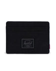 HERSCHEL CHARLIE CARDHOLDER BLACK TONAL - The Drive Skateboard Shop