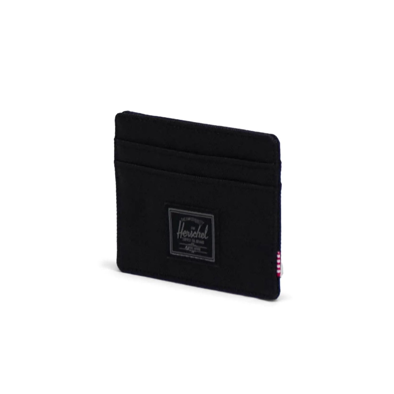 HERSCHEL CHARLIE CARDHOLDER BLACK TONAL - The Drive Skateboard Shop