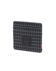 HERSCHEL CHARLIE CARDHOLDER GRID BLACK - The Drive Skateboard Shop