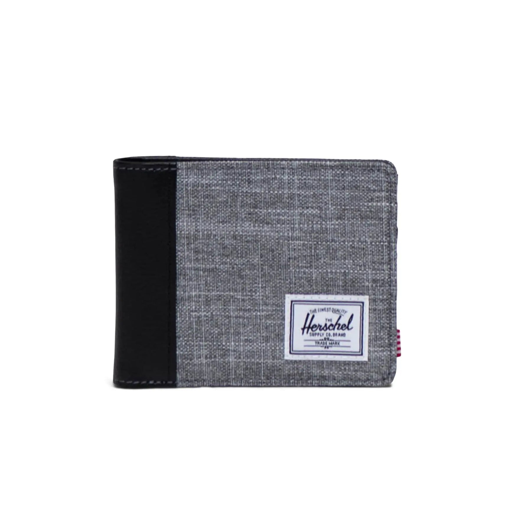 HERSCHEL HANK WALLET RAVEN CROSSHATCH - The Drive Skateboard Shop