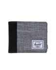 HERSCHEL HANK WALLET RAVEN CROSSHATCH - The Drive Skateboard Shop