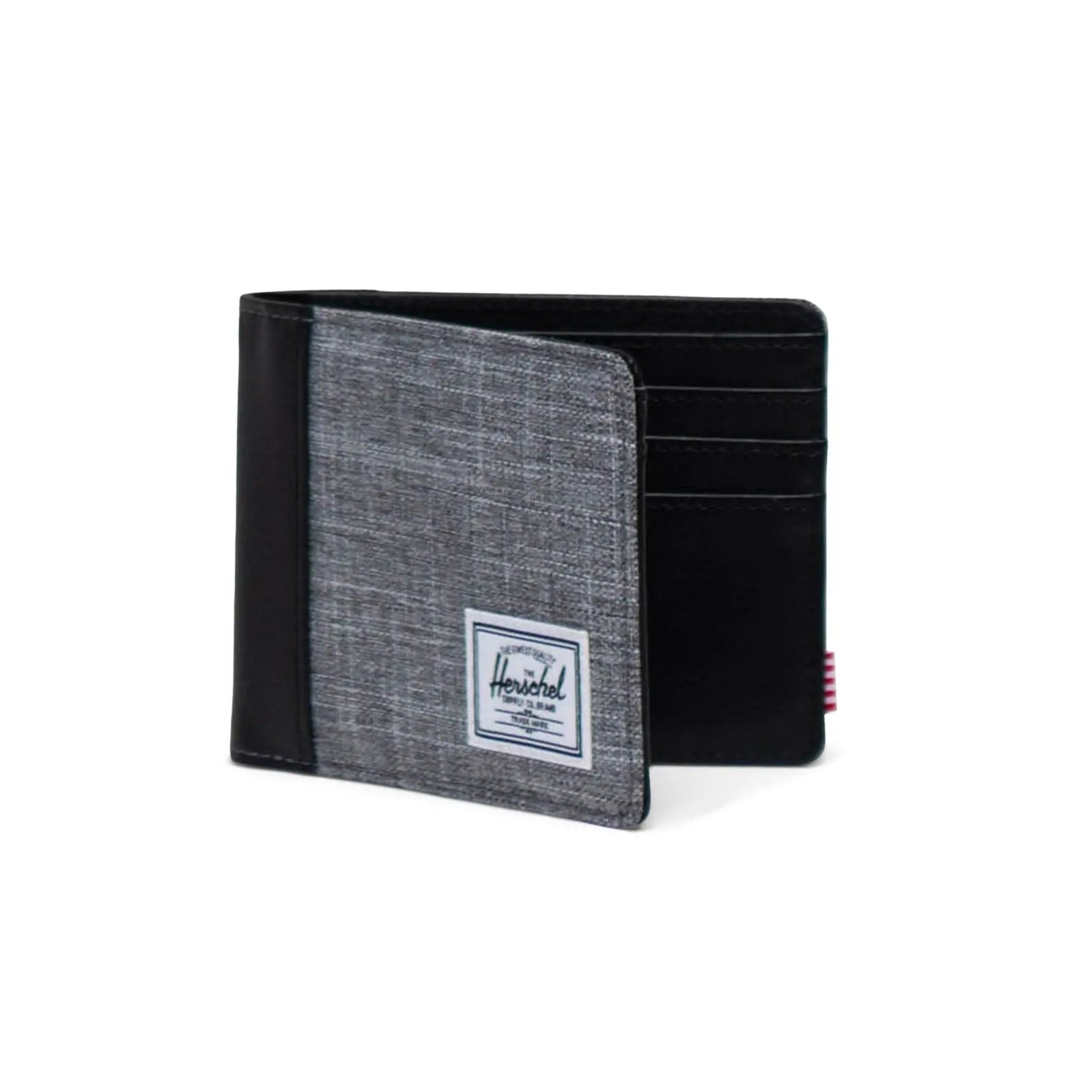 HERSCHEL HANK WALLET RAVEN CROSSHATCH - The Drive Skateboard Shop