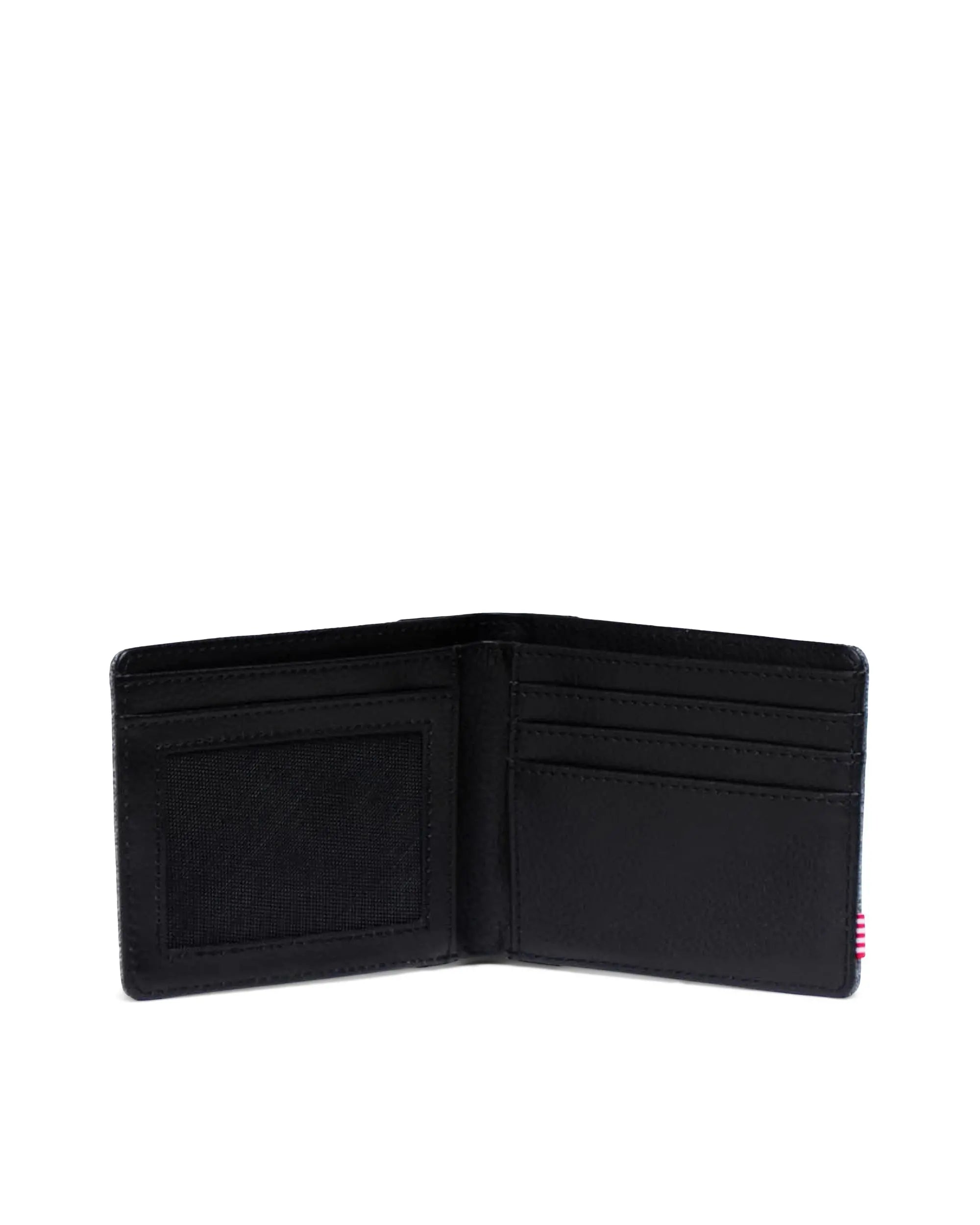 HERSCHEL HANK WALLET RAVEN CROSSHATCH - The Drive Skateboard Shop