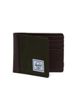 HERSCHEL HANK WALLET IVY GREEN/CHICORY COFFEE