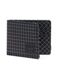 HERSCHEL ROY WALLET GRID BLACK