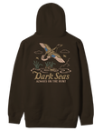 DARK SEAS LAGOON PULLOVER HOOD BROWN