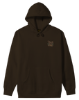 DARK SEAS LAGOON PULLOVER HOOD BROWN