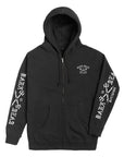 DARK SEAS HEADMASTER GRAVEL ZIP HOOD BLACK