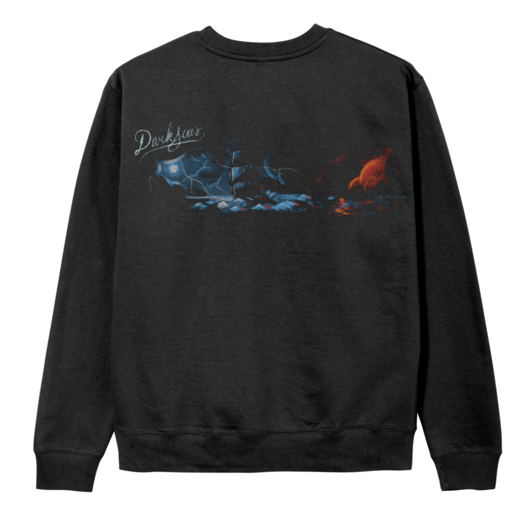 DARK SEAS SHIPWRECKED PIGMENT CREW FLEECE