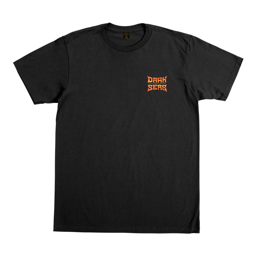 DARK SEAS DEAD OF NIGHT STOCK T-SHIRT BLACK - The Drive Skateshop