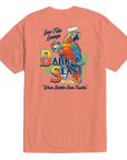 DARK SEAS KEY WEST TEE CORAL