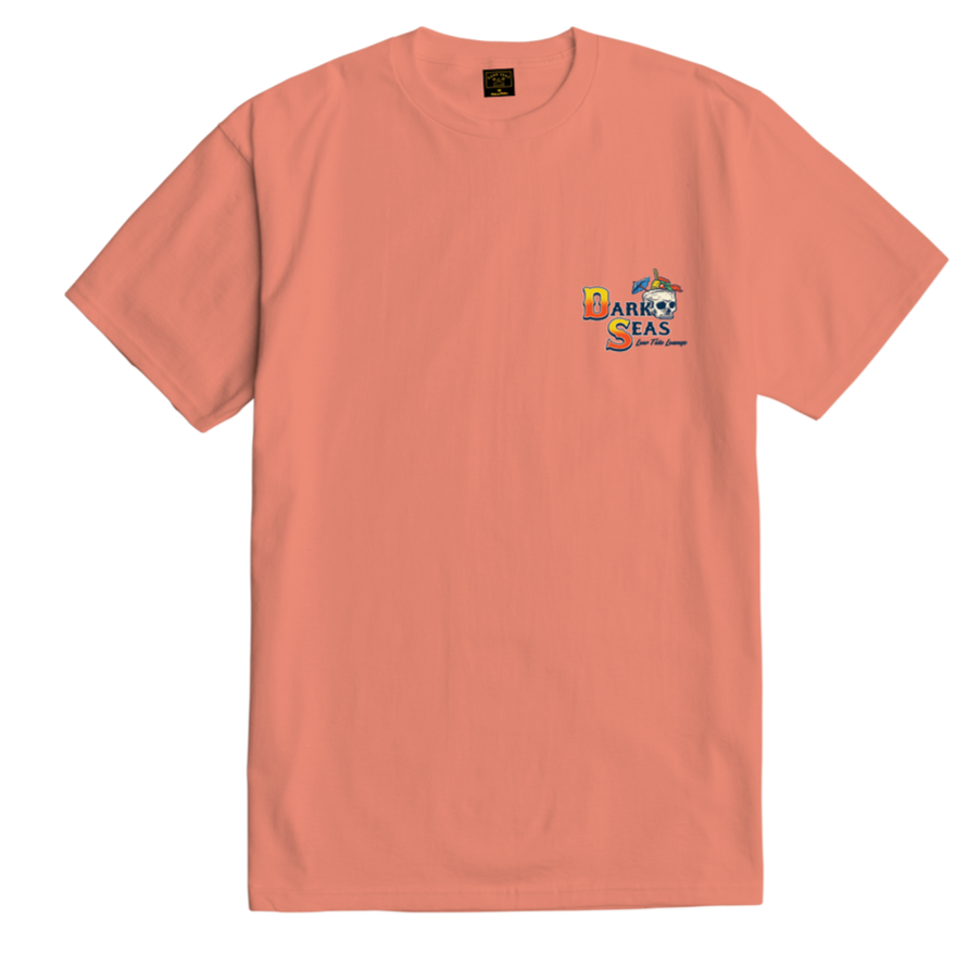 DARK SEAS KEY WEST TEE CORAL