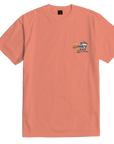 DARK SEAS KEY WEST TEE CORAL