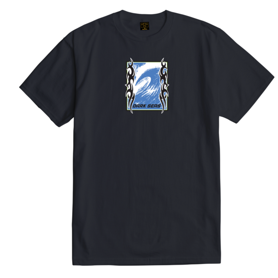 DARK SEAS TRIBALISM TEE DUSTY BLACK