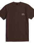 DARK SEAS KEEP OUT TEE JAVA BROWN