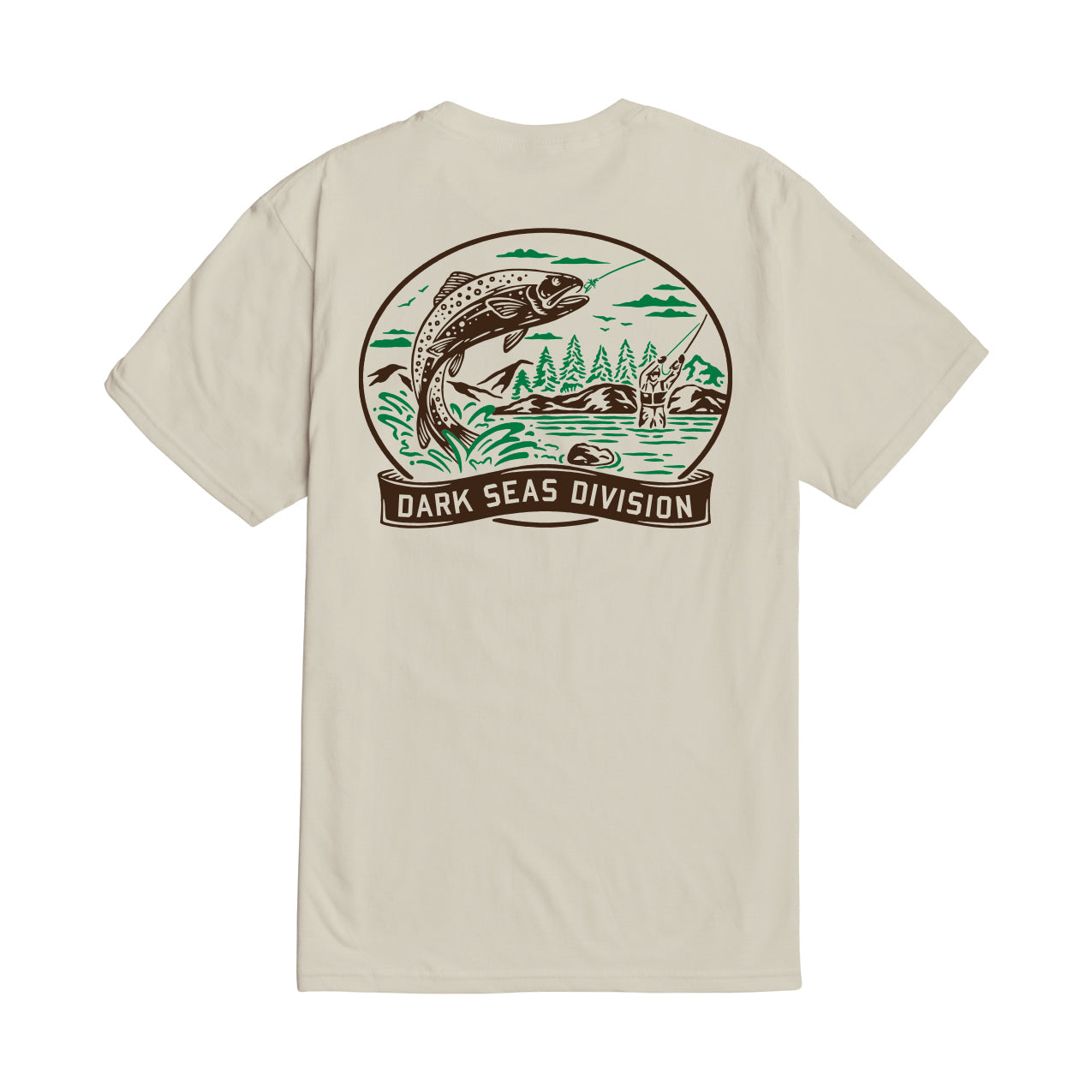 DARK SEAS GREAT OUTDOORS TEE CREAM