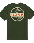 DARK SEAS OIL DRUM TEE MILITARY GREEN
